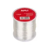 Apli Agipa - Bobine de fil silicone - 0,7 mm x 100 m - transparent