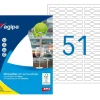 Apli Agipa - Etui A5 - 306 Étiquetttes bijouterie enlevables blanches - 45 x 8 mm - réf 100974