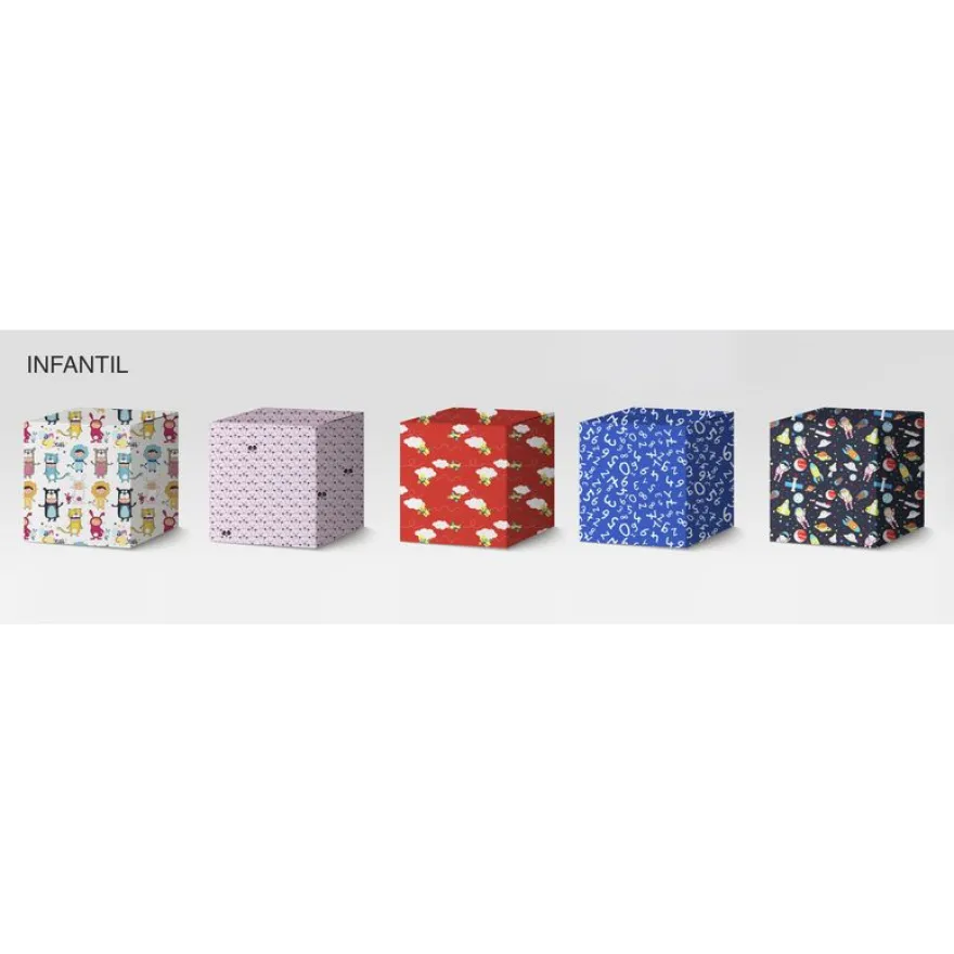 Apli Agipa - Papier cadeau - 70 cm x 2 m - différents motifs enfants