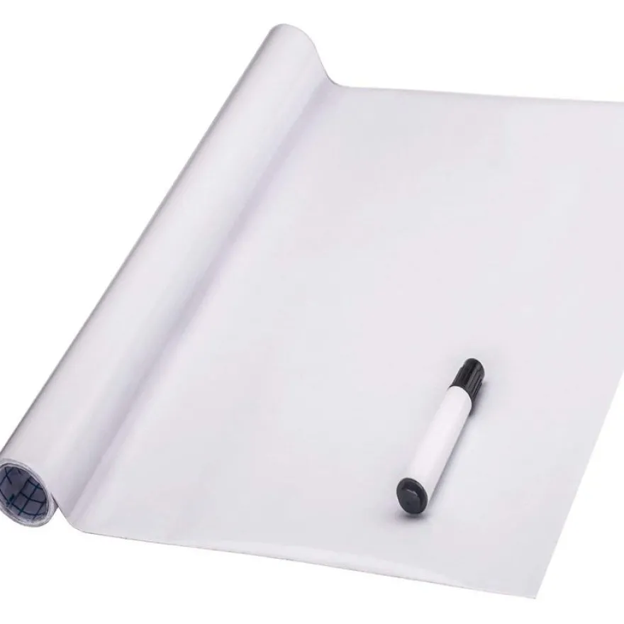 Apli Agipa - Surface effaçable à sec - rouleau adhésif - 67,5 x 100 cm - blanc