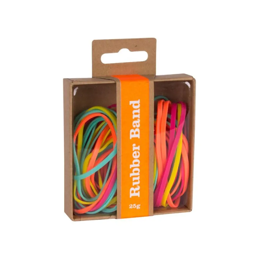 Apli Fluor Collection - Bracelets caoutchouc - élastiques - 25 g - couleurs assorties