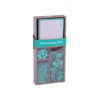 Apli Fluor Collection - Set de fournitures de bureau (punaises, trombones, pinces pliantes et notes adhésives) - turquoise