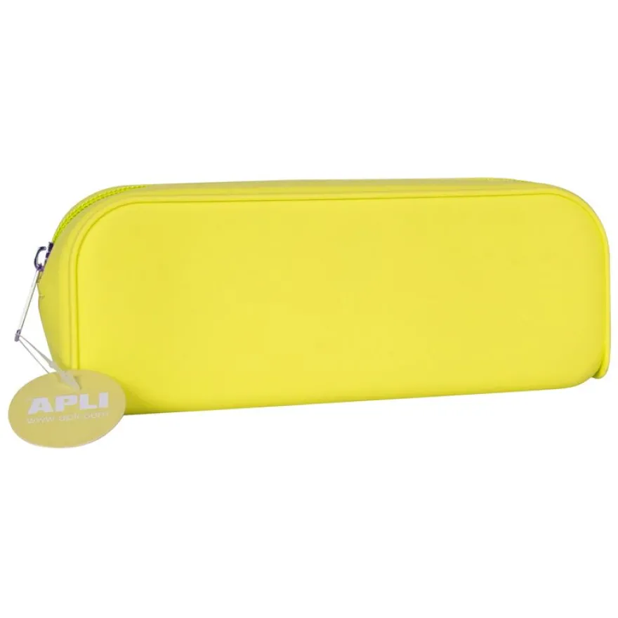 Apli Fluor Soft - Trousse rectangulaire 1 compartiment - silicone - disponible dans différentes couleurs