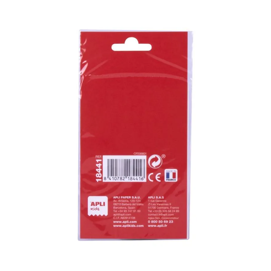 Apli Football - 9 Étiquettes scolaires - 36 x 81 mm
