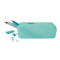 Apli Glitter - Trousse rectangulaire 1 compartiment - silicone - disponible dans différentes couleurs