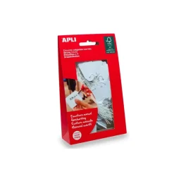 APLI kids - 100 Etiquettes - 36 x 53 mm - blanc