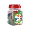 Apli Kids - 500 jetons transparents - couleurs assorties