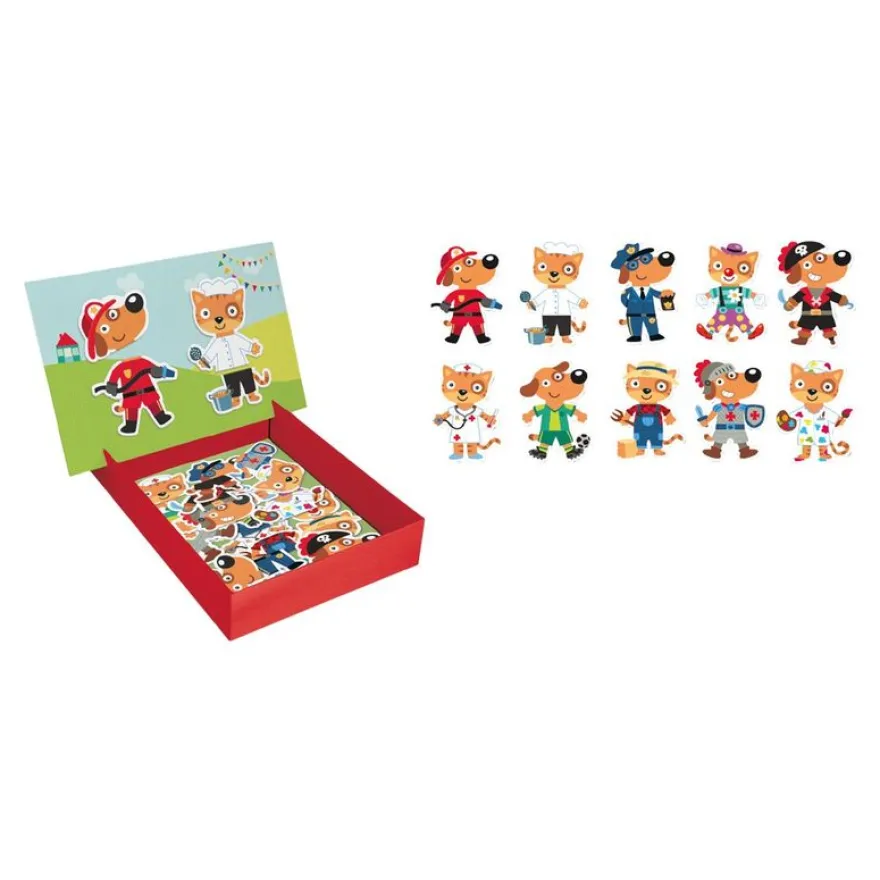Apli Kids - Jeu magnétique Dress up