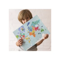 Apli Kids - Jeu magnétique Cartes du monde