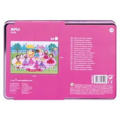 Apli Kids - Puzzle 24 pièces - les princesses sur glace