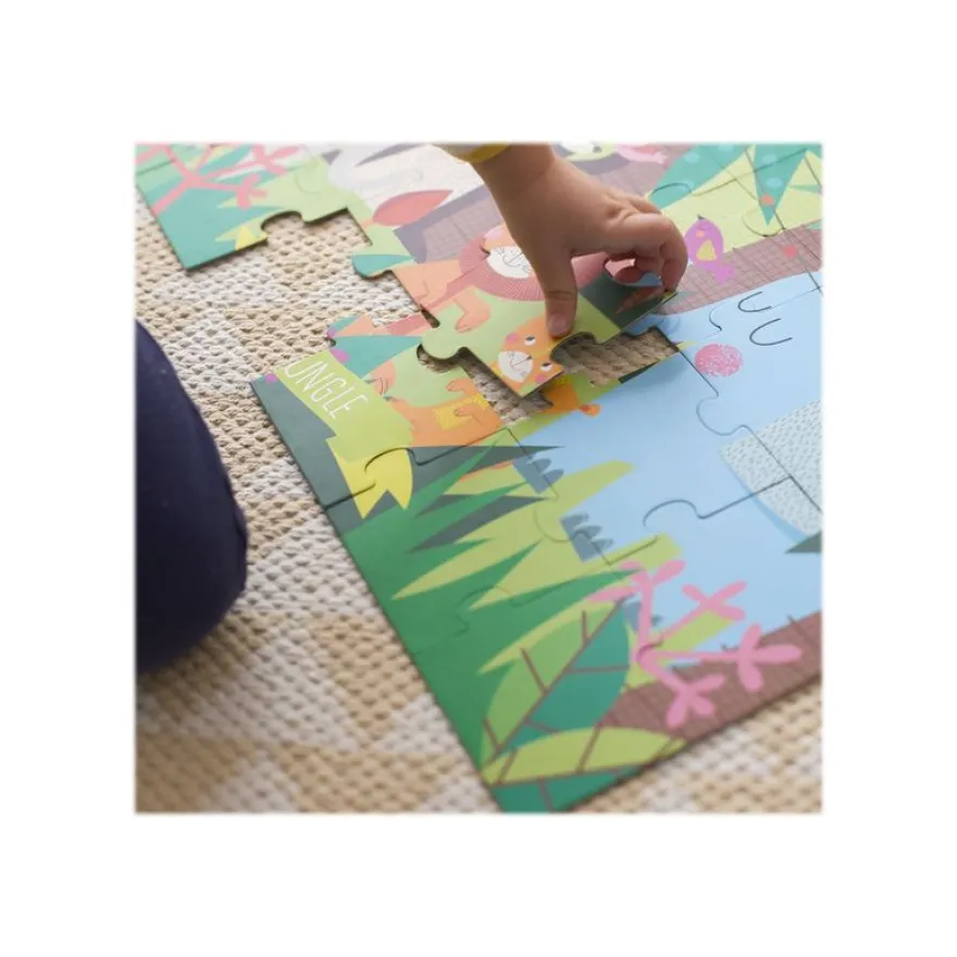 Apli Kids - Puzzle 24 pièces - la jungle