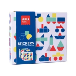 APLI kids - Stickers game geometric vehicles