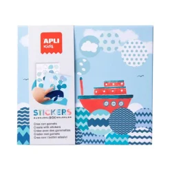 APLI kids - Stickers game Boat
