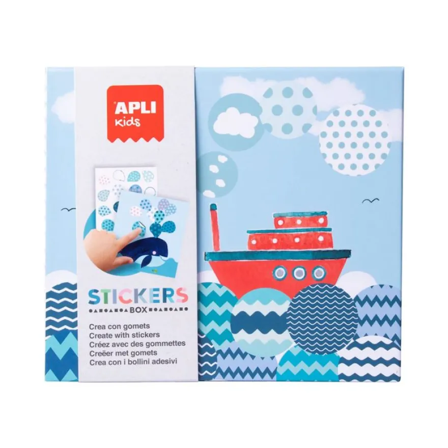 APLI kids - Stickers game Boat