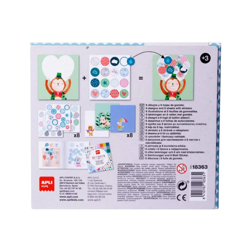 APLI kids - Stickers game Boat
