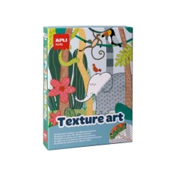 APLI kids - texture art - coloriages en relief