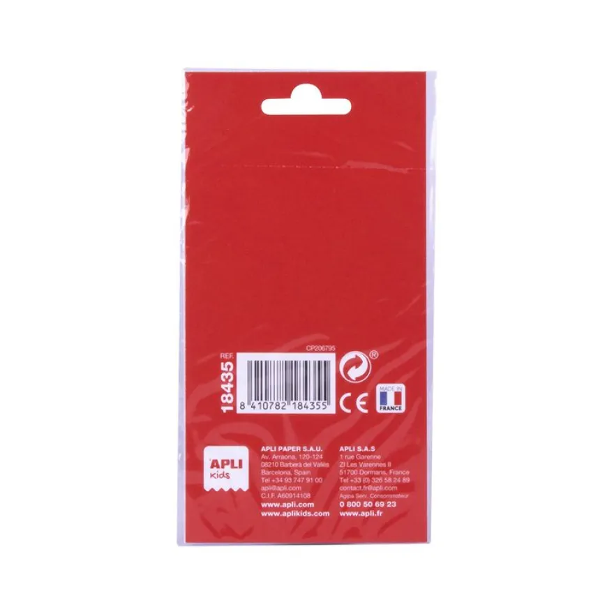 Apli Licornes - 9 Étiquettes scolaires - 36 x 81 mm
