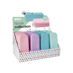 Apli Nordik Collection - Trousse 1 compartiment - silicone - disponible dans différentes couleurs