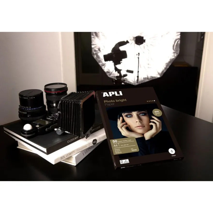 Apli Paper - Papier photo brillant - A4 - 200 g/m² - 50 feuilles