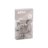 APLI Up North - Pinces-feuilles repliables - métal - gris - pack de 15