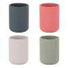 APLI Up North - Pot à crayons - silicone - Disponible dans différentes couleurs - gris-bleu, beige, rose corail, vert