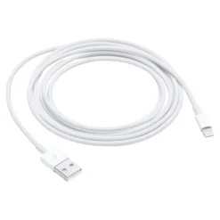 Apple - Câble Lightning - Lightning mâle pour USB mâle - 2 m