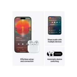 Apple AirPods 4 - Écouteurs sans fil avec micro - blanc