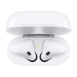 APPLE Airpods 2 - Ecouteurs sans fil bluetooth avec boitier de charge pour iPhone/iPad/Mac