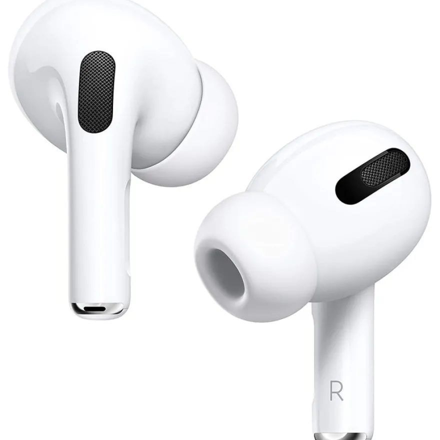 Apple AirPods Pro 1er gen - Ecouteurs reconditionné sans fil - Bluetooth - boitier de charge MagSafe pour iPhone/iPad/Mac