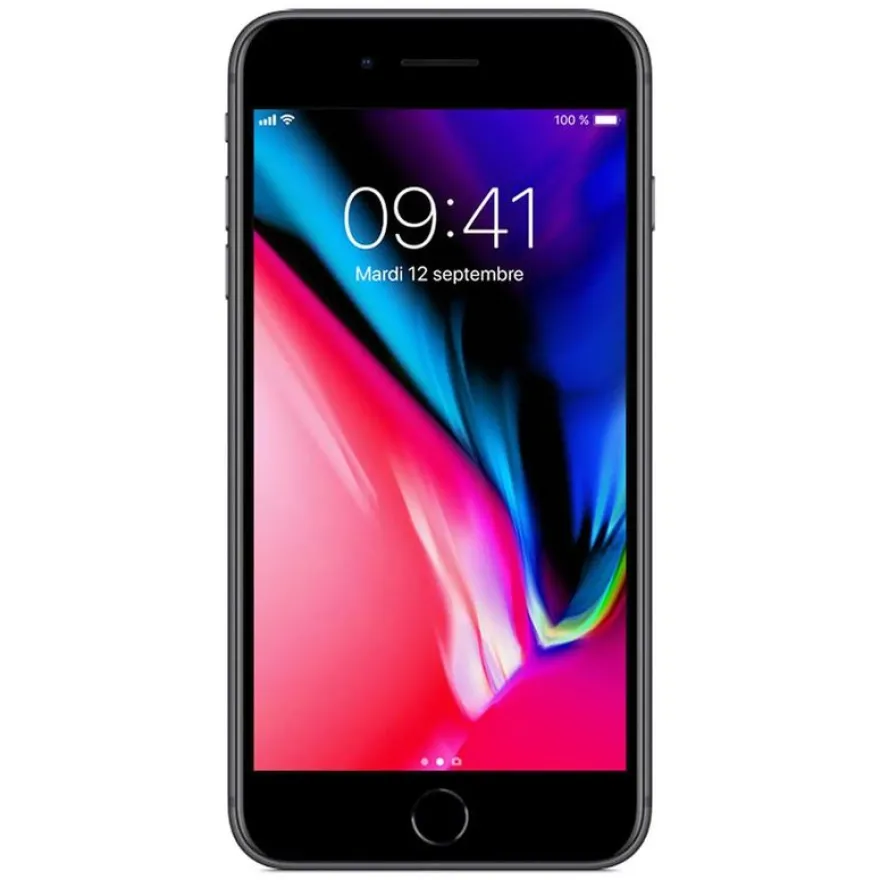 Apple iphone 8+ - Smartphone reconditionné grade A (Très bon état) - 4G - 64 Go - gris sidéral