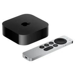 Apple TV 4K (Wi-Fi + Ethernet) 3e gén - Lecteur AV - 128 Go - 4K UHD (2160p) - 60 pi/s - HDR