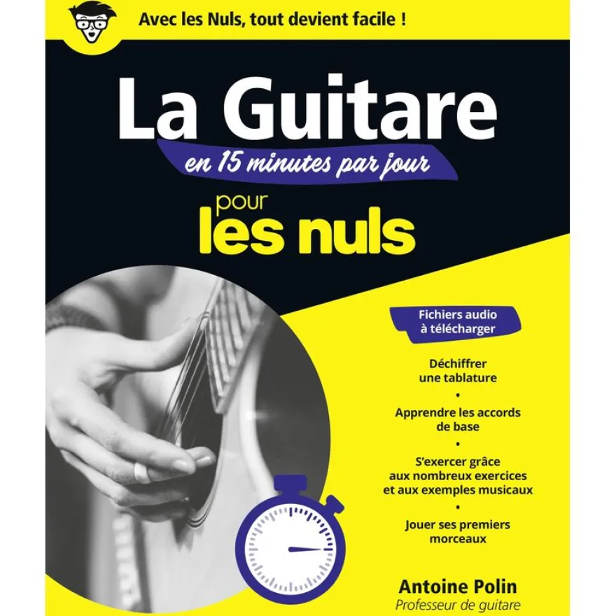 Apprendre La Guitare en 15 minutes par jour - Megapoche Pour Les Nuls