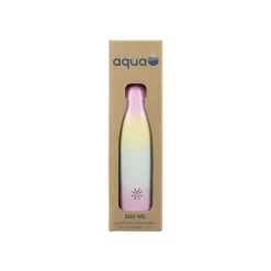 Aqua Fancy - Gourde Bouteille isotherme 500 ml - double paroi - disponible dans différentes couleurs - Viquel