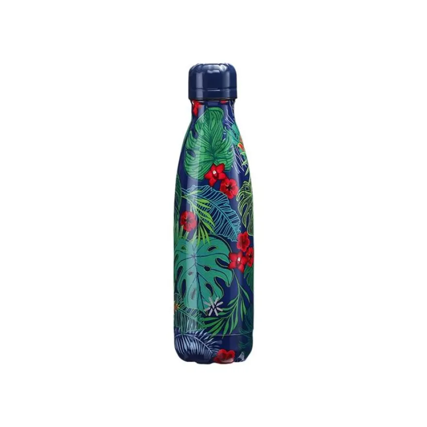 Aqua Fancy - Gourde Bouteille isotherme 500 ml - double paroi - disponible dans différentes couleurs - Viquel