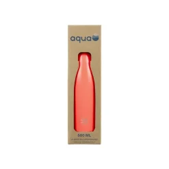 Aqua Neon - Gourde Bouteille isotherme 500 ml - double paroi - disponible dans différentes couleurs - Viquel