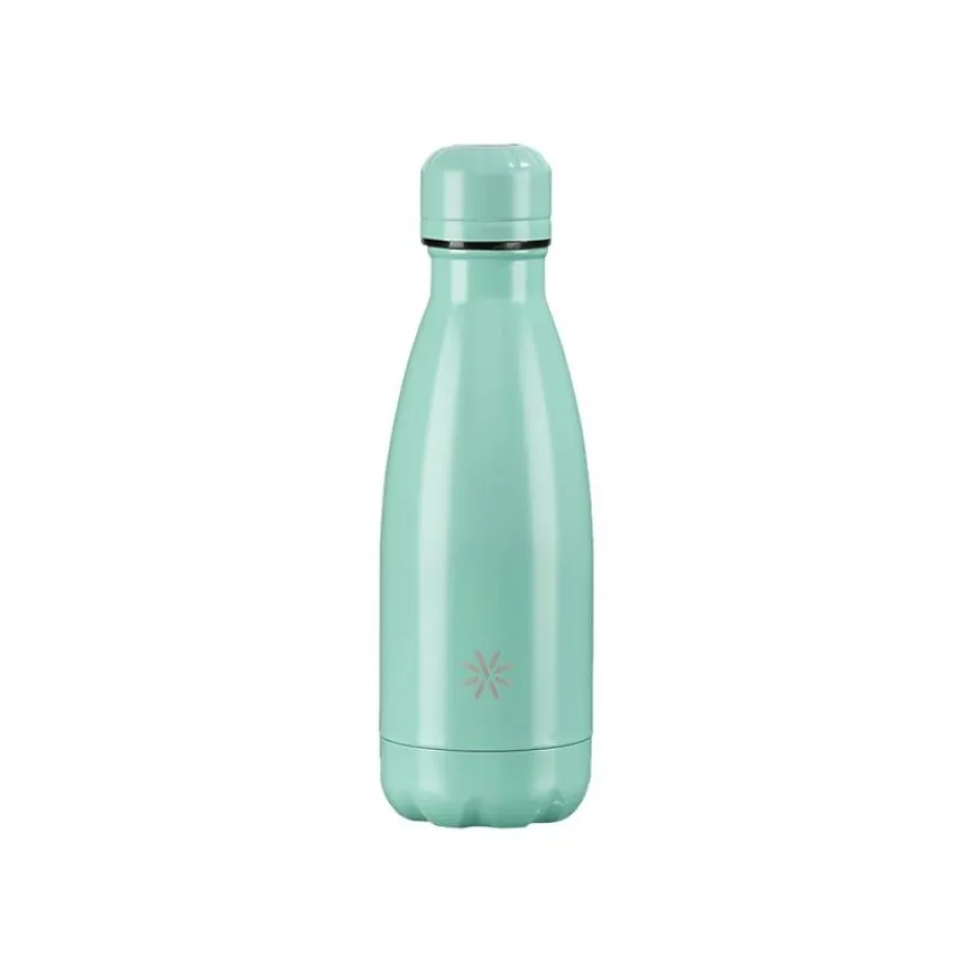 Aqua Pastel - Gourde Bouteille isotherme 350 ml - double paroi - disponible dans différentes couleurs - Viquel