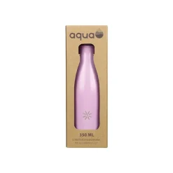 Aqua Pastel - Gourde Bouteille isotherme 350 ml - double paroi - disponible dans différentes couleurs - Viquel