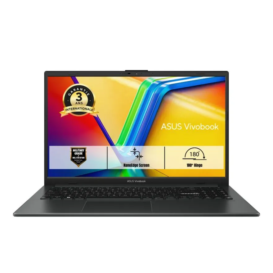 ASUS Vivobook Go 15 E1504FA-BQ5187W - PC portable 15,6" - AMD Ryzen 3 - 7320U - 8 Go RAM - 512 Go SSD - Win 11 Home