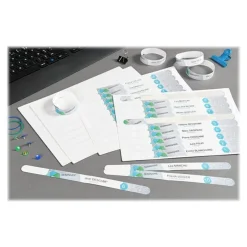 Avery - 50 bracelets indéchirables - 18 x 265 mm - blanc