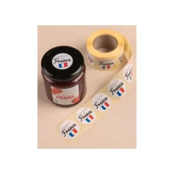 Avery - 500 Etiquettes Fabriqué en France - Adhésif décoratif - rond - 35 mm diametre - papier