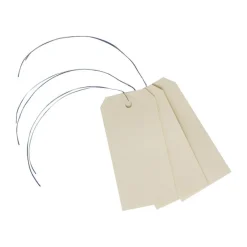 Avery - 1000 Étiquettes américaines à œillets avec fil de fer - 100 x 51 mm - réf 75-400