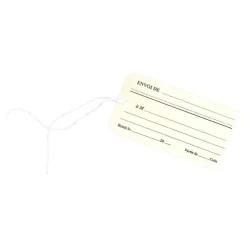 Avery - 10 Étiquettes américaines "envoi de" avec ficelle - 120 x 66 mm - réf 75-129