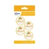 Avery - 20 Étiquettes rondes confiture abricot - diamètre 47,5 mm