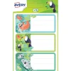 Avery - 15 Étiquettes scolaires jungle - 76 x 34 mm