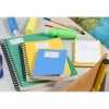 Avery - 20 Étiquettes scolaires blanches lignées bleu - 36 x 56 mm