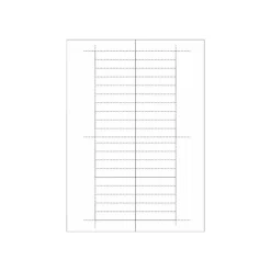 Avery - Intercalaire personnalisable 6 positions - A4 Maxi - polypropylène