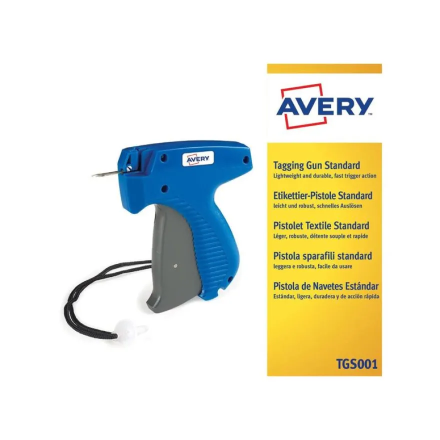 Avery - Pistolet textile standard - bleu/gris