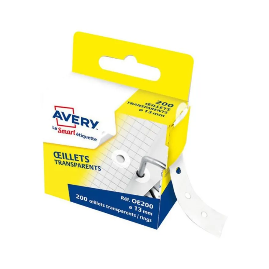 Avery La Smart - Boîte distributrice de 200 œillets - diamètre 13 mm