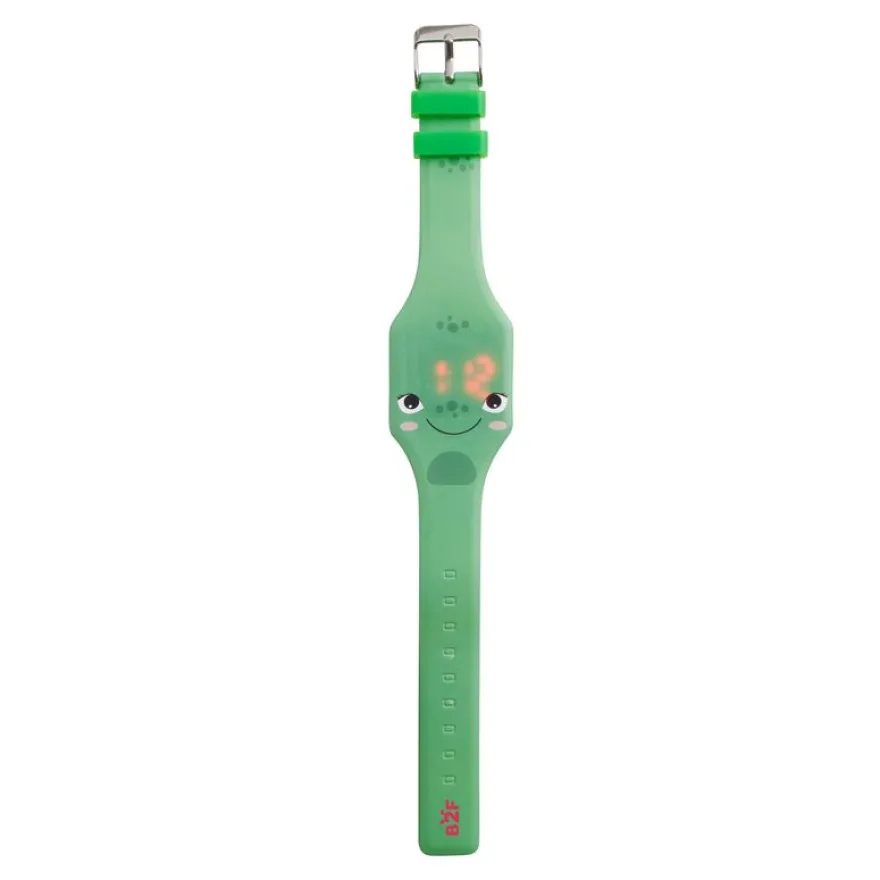 Back2Fun - montre digitale tactile en silicone - modèle grenouille - l’heure au bout des doigts
