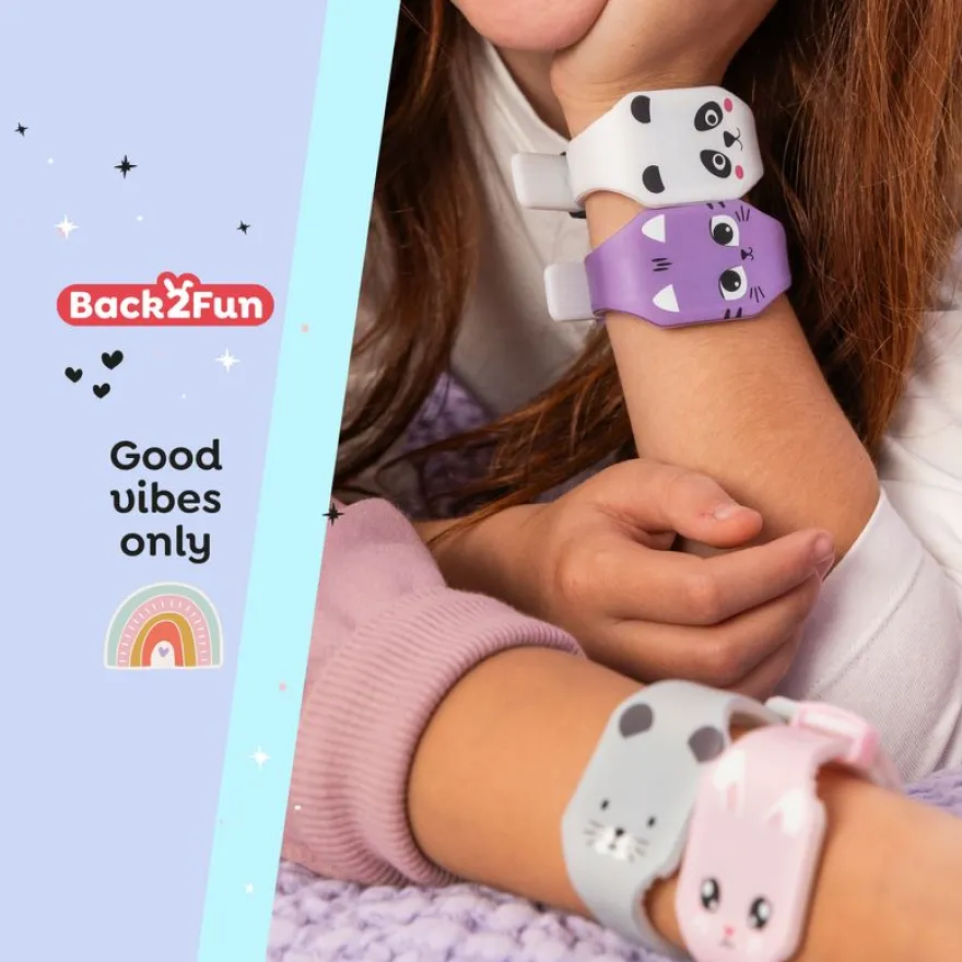 Back2Fun - montre digitale tactile en silicone - modèle grenouille - l’heure au bout des doigts